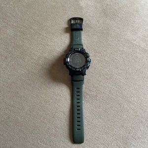 CASIO PRO TREK SOLAR POWERED WATCH